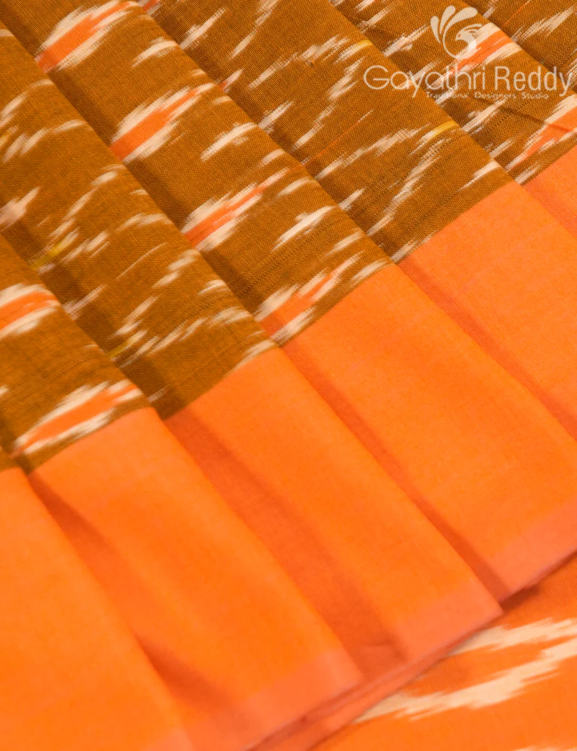 PURE IKKAT COTTON SAREE-IKC1094 - Image 4