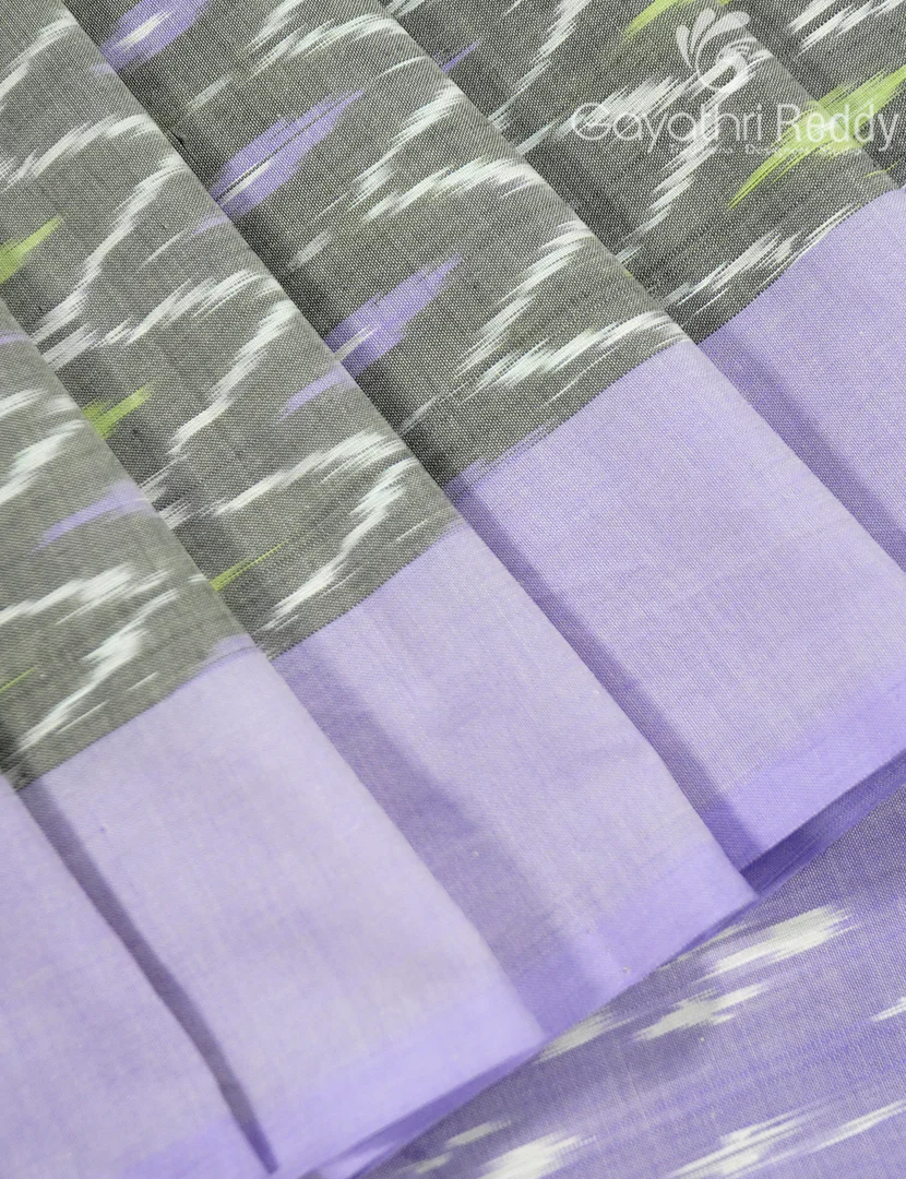 PURE IKKAT COTTON SAREE-IKC1095 - Image 4