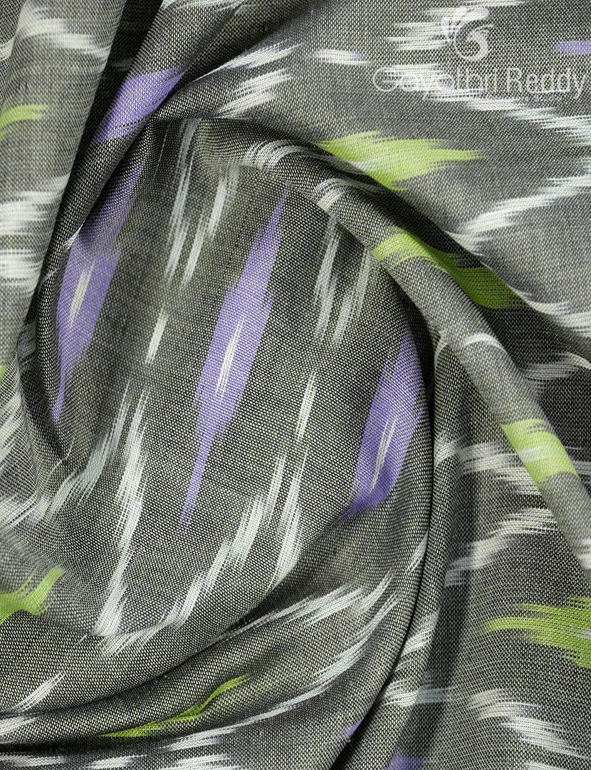 PURE IKKAT COTTON SAREE-IKC1095 - Image 5