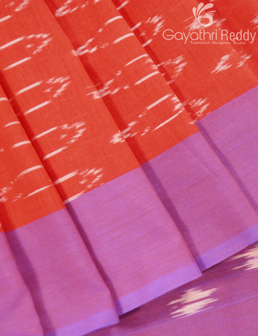 PURE IKKAT COTTON SAREE-IKC1098 - Image 4