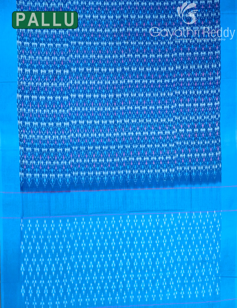 PURE IKKAT COTTON SAREE-IKC1100 - Image 2
