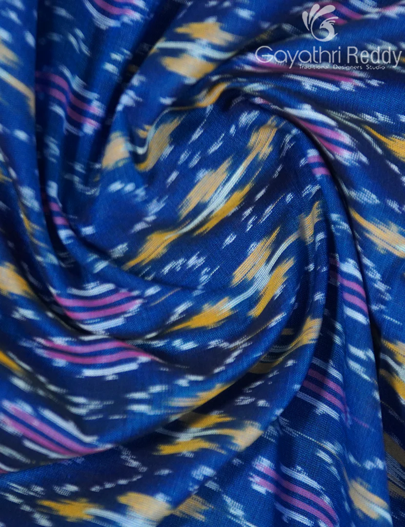 PURE IKKAT COTTON SAREE-IKC1101 - Image 5