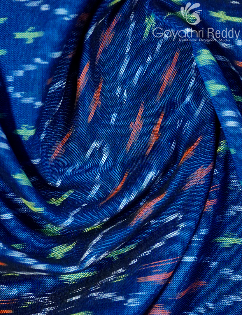PURE IKKAT COTTON SAREE-IKC1105 - Image 5