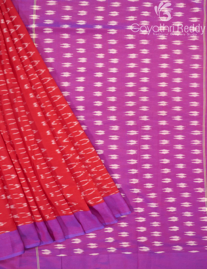 PURE IKKAT COTTON SAREE-IKC1114