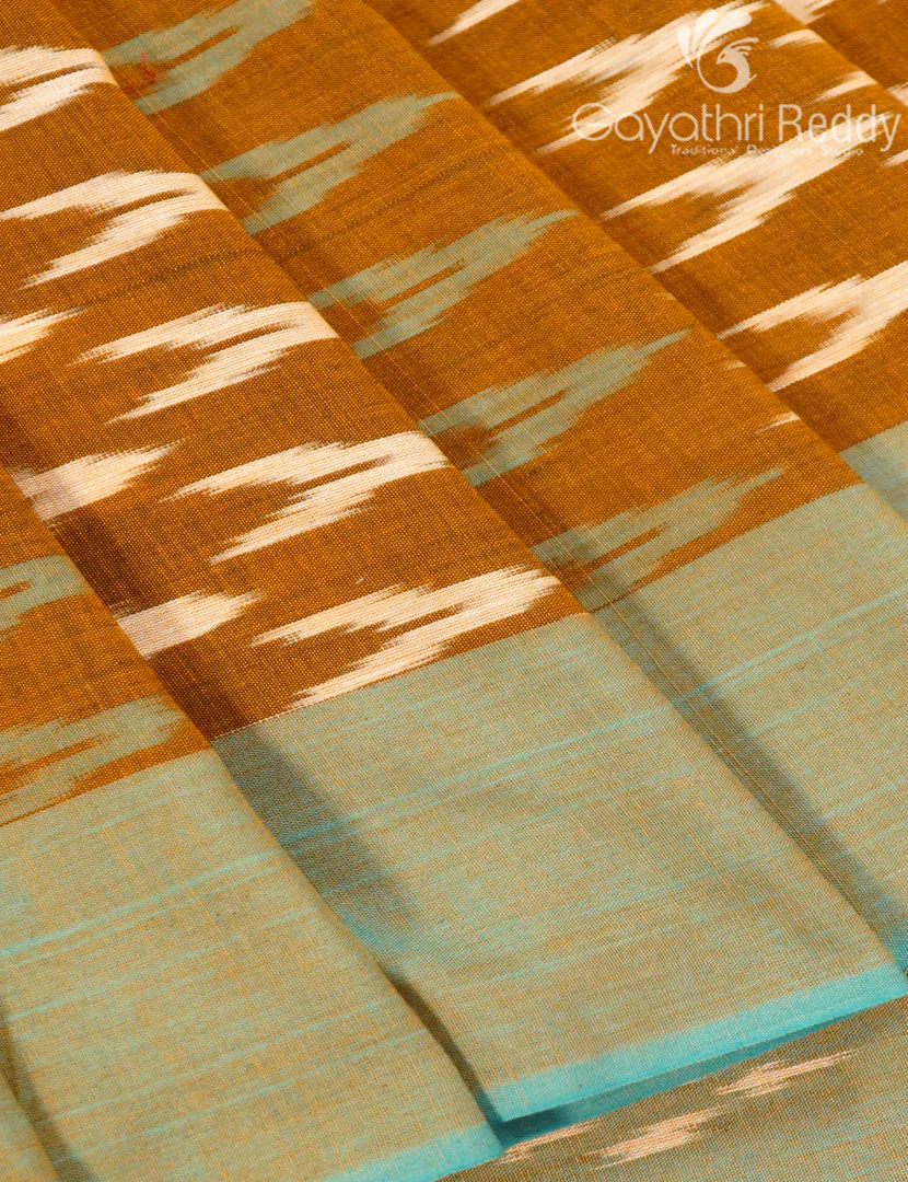 PURE IKKAT COTTON SAREE-IKC1116 - Image 4