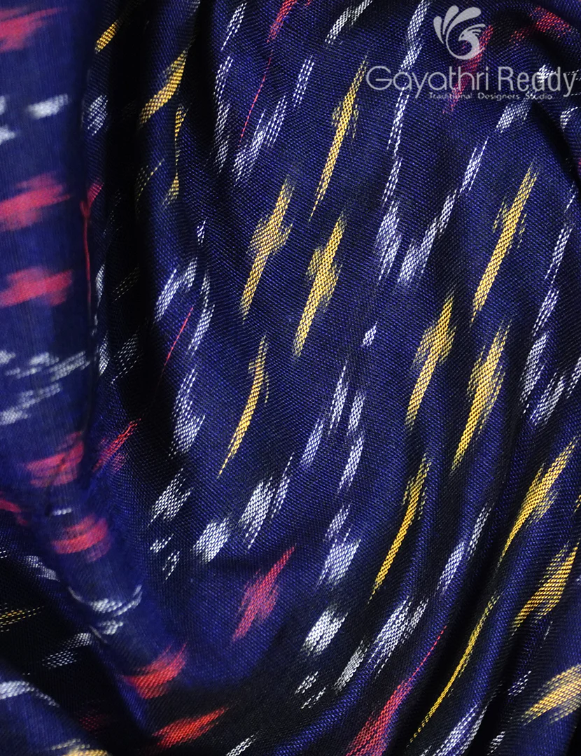 PURE IKKAT COTTON SAREE-IKC1130 - Image 5