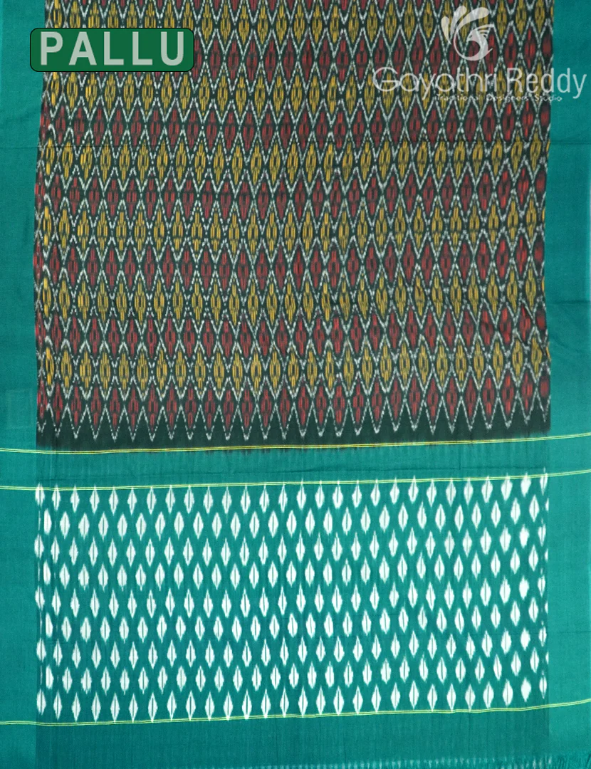 PURE IKKAT COTTON SAREE-IKC1131 - Image 2