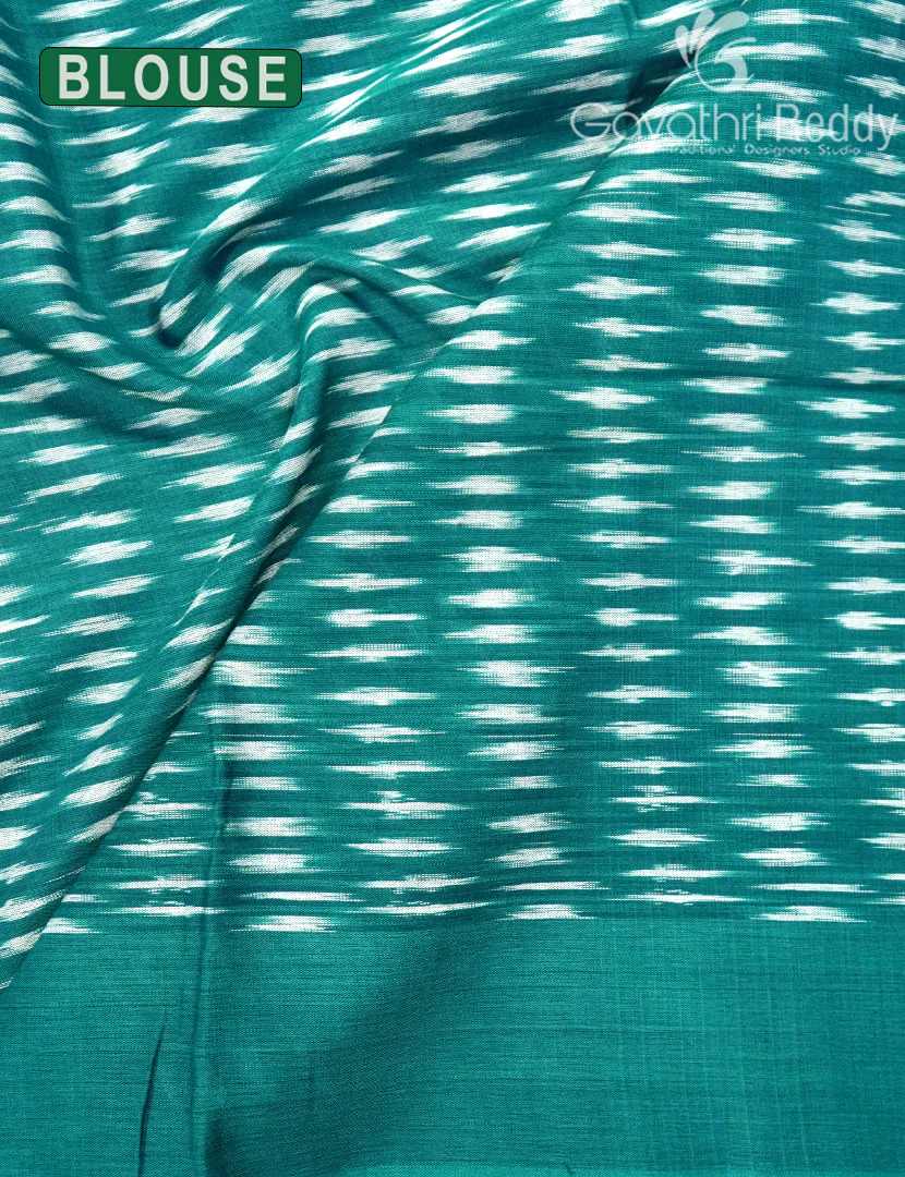 PURE IKKAT COTTON SAREE-IKC1131 - Image 3