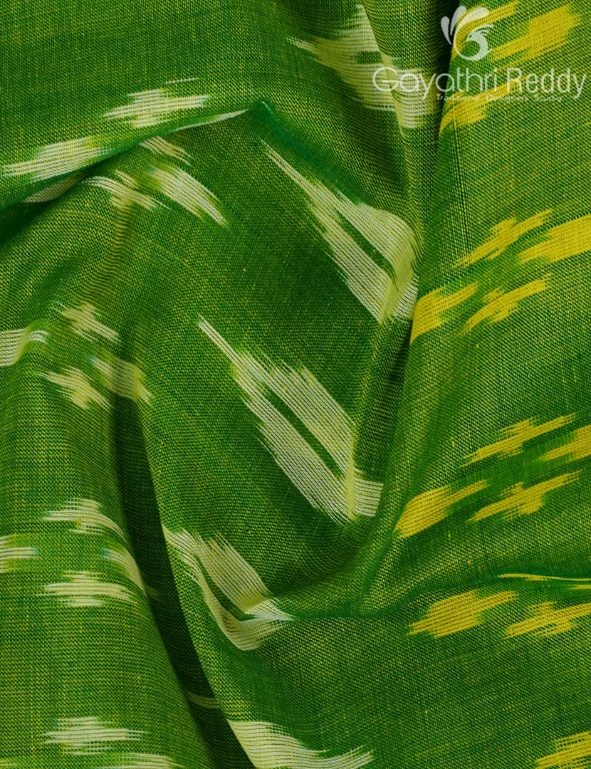 PURE IKKAT COTTON SAREE-IKC1137 - Image 5