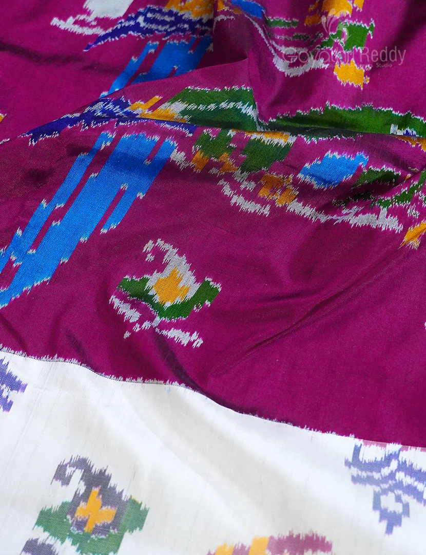 PURE IKKAT PATTU-IP592 - Image 5