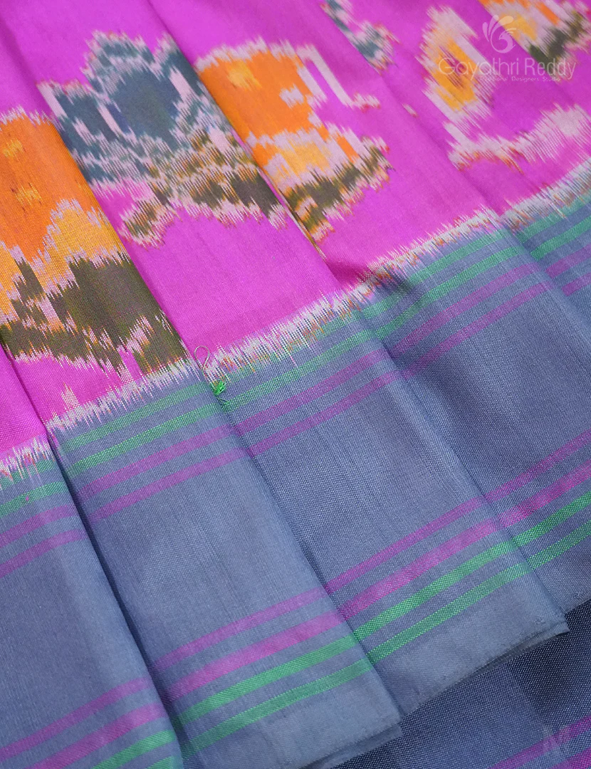 PURE IKKAT PATTU-IP676 - Image 3