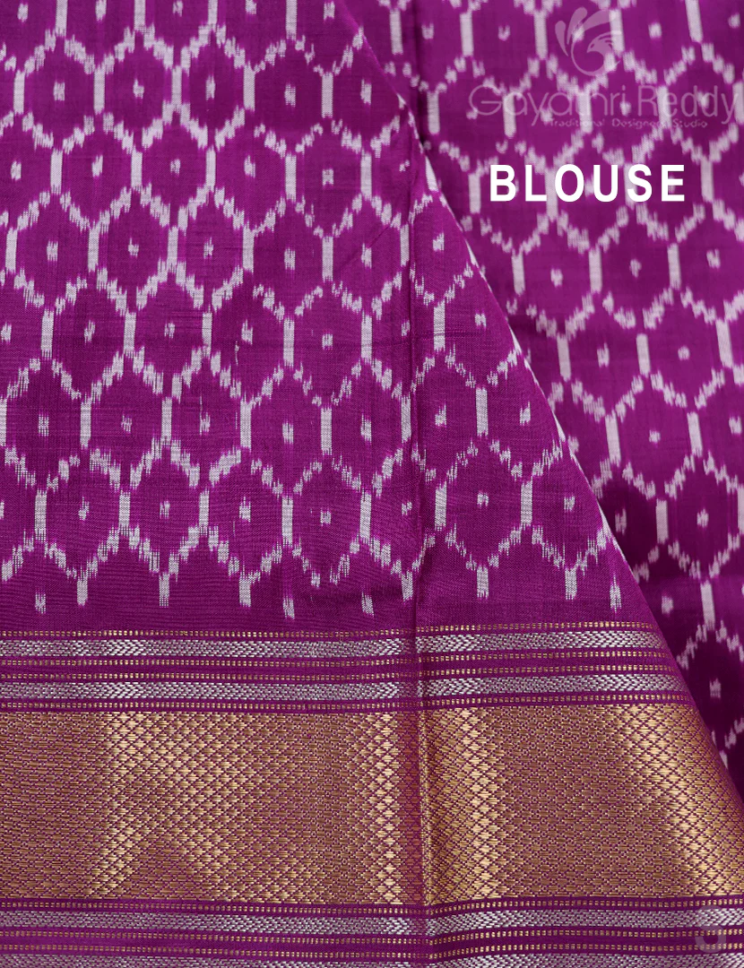 PURE IKKAT PATTU-IP744 - Image 3