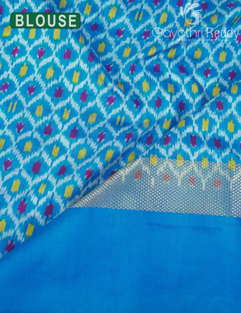 PURE IKKAT PATTU-IP761 - Image 4