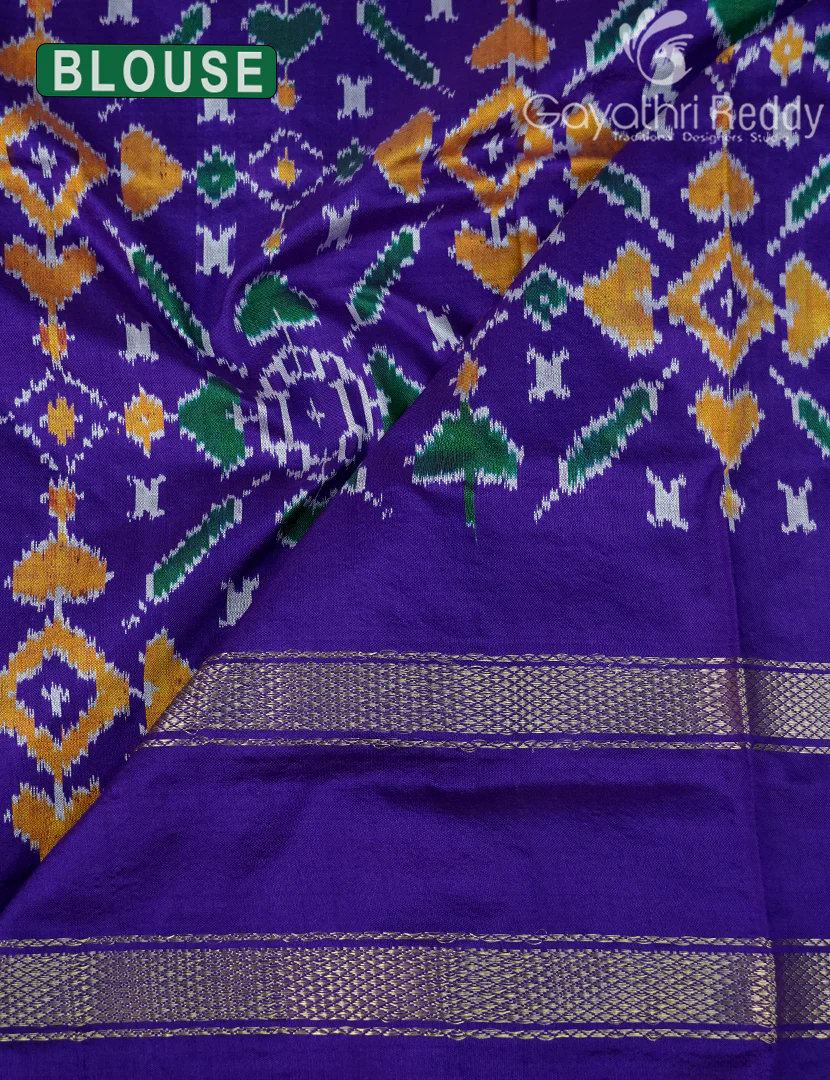 PURE IKKAT PATTU-IP764 - Image 3