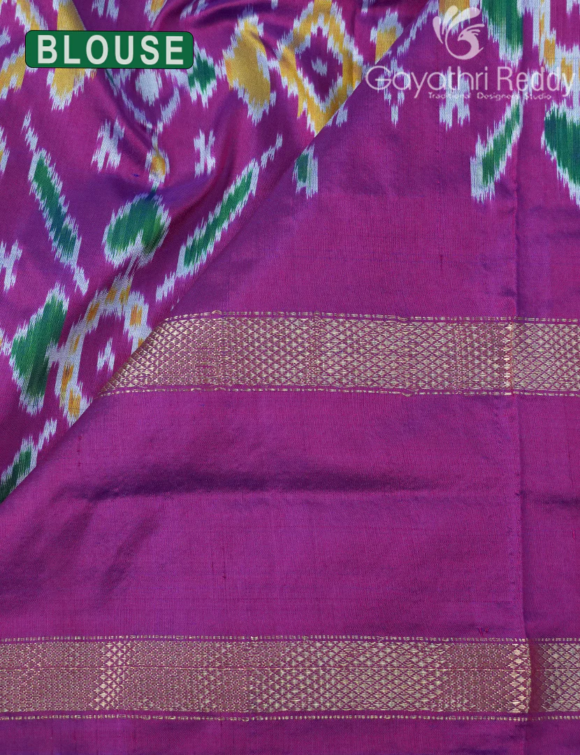 PURE IKKAT PATTU-IP765 - Image 3