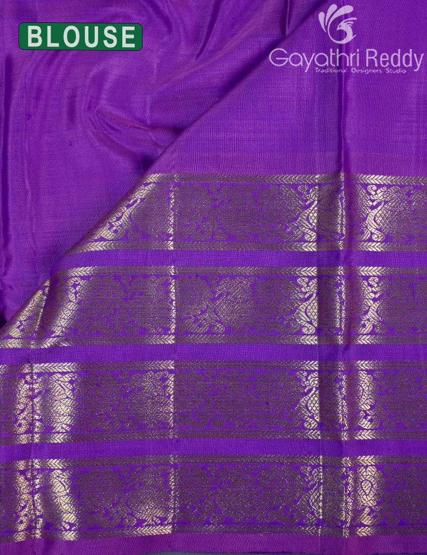 PURE KANCHI 2G SILK(H.L)SAREE-PKSS3 - Image 3