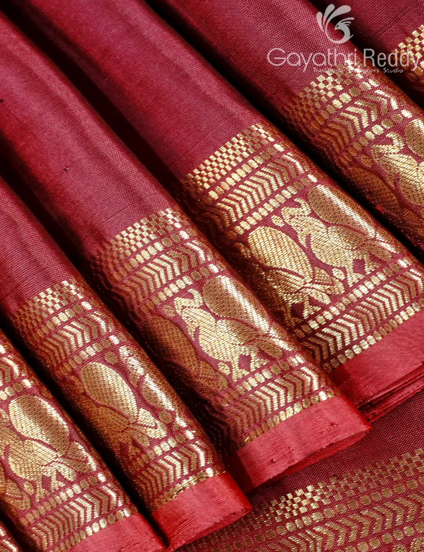 PURE KANCHI 2G SILK(H.L)SAREE-PKSS4 - Image 4