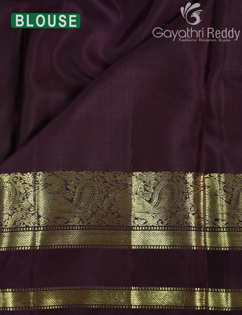 PURE KANCHI 2G SILK(H.L)SAREE-PKSS5 - Image 3