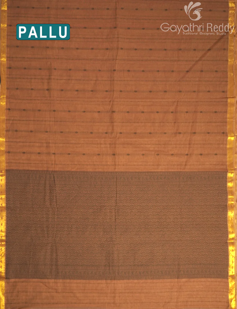 PURE KANCHI COTTON RICH PALLU-KC3062 - Image 2