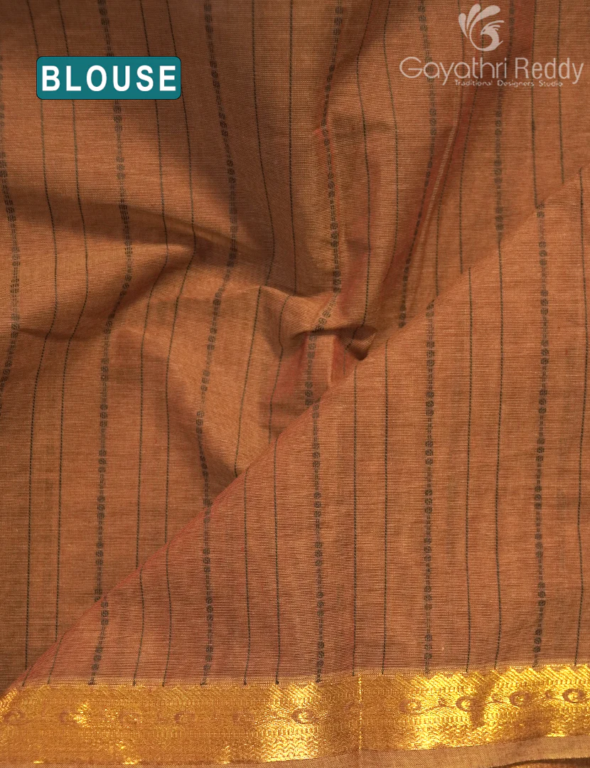 PURE KANCHI COTTON RICH PALLU-KC3062 - Image 3