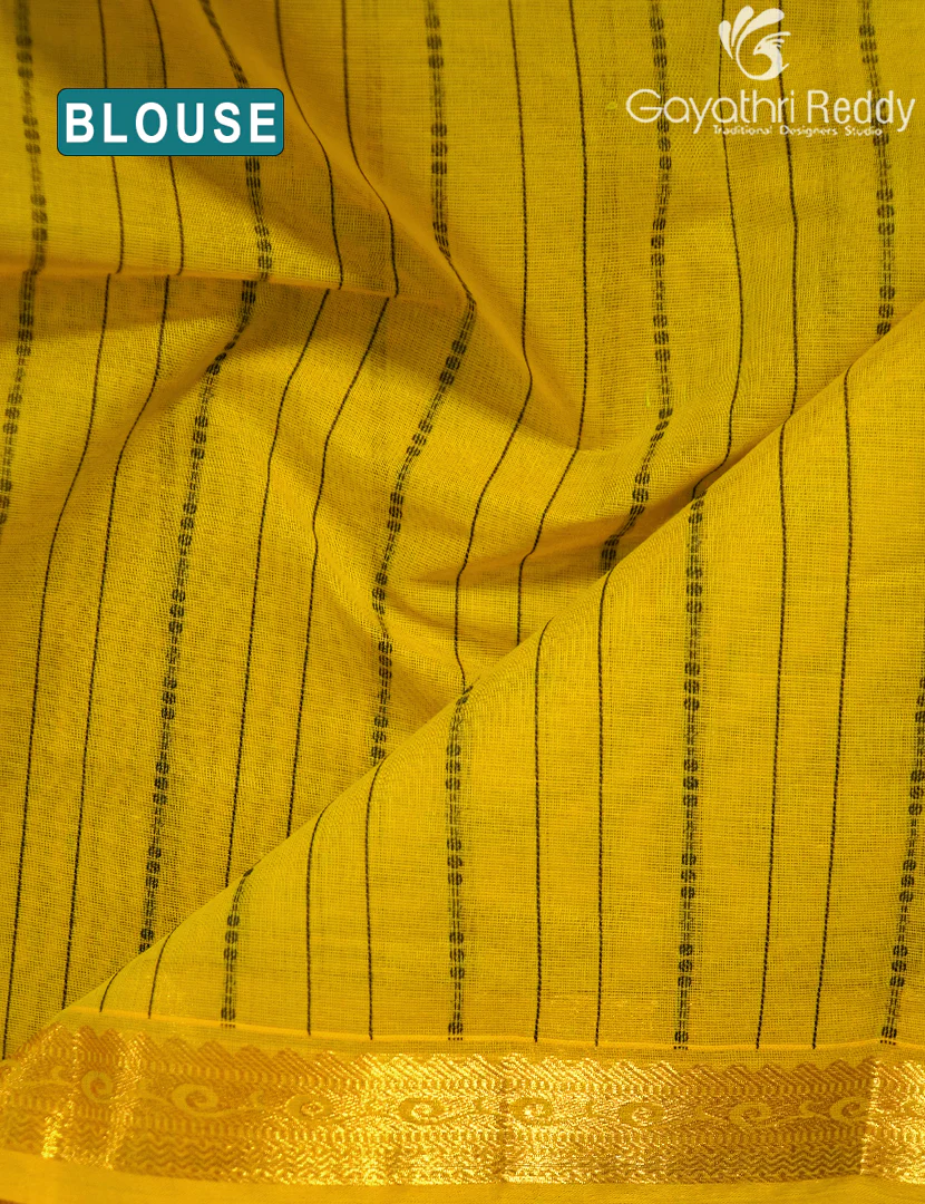 PURE KANCHI COTTON RICH PALLU-KC3064 - Image 3