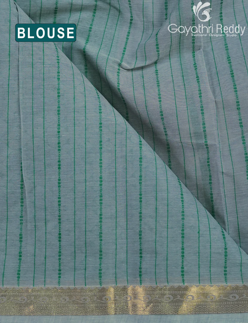 PURE KANCHI COTTON RICH PALLU-KC3066 - Image 3