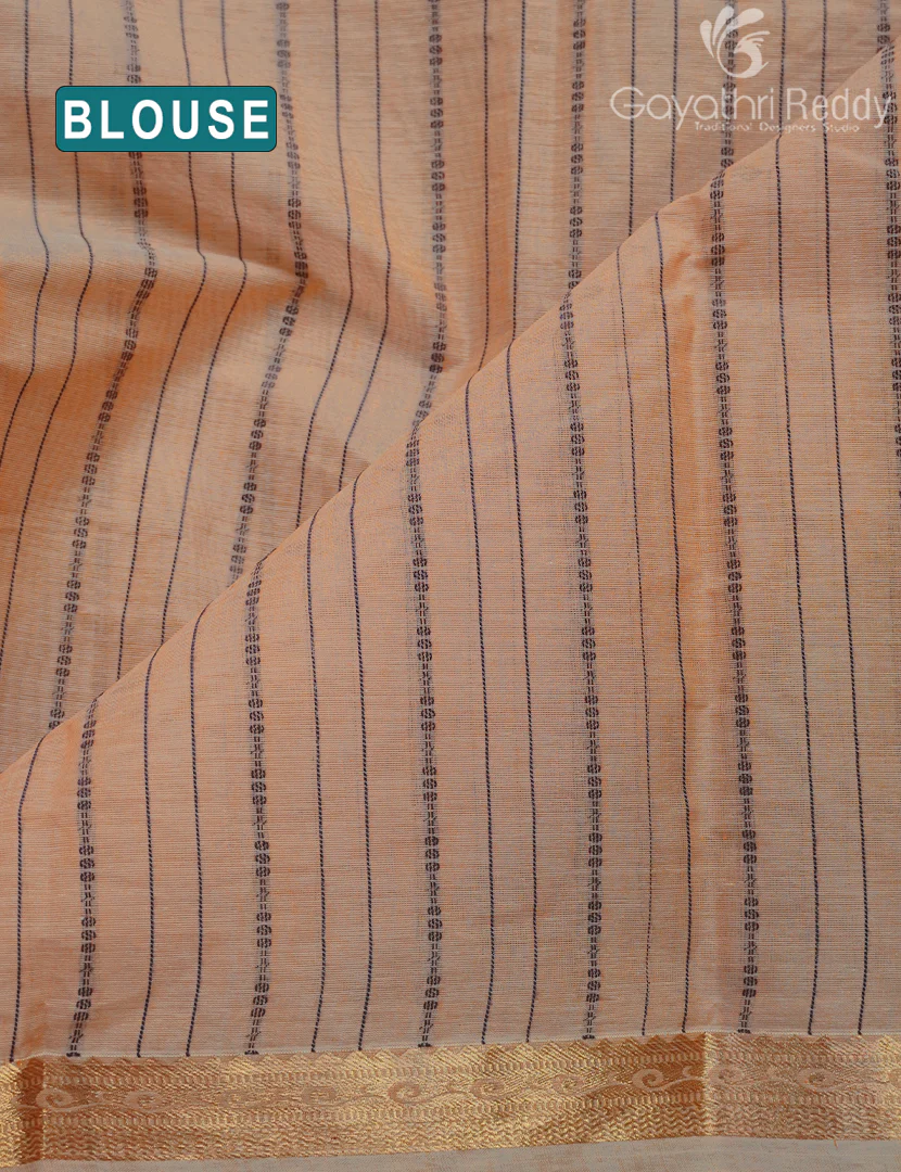 PURE KANCHI COTTON RICH PALLU-KC3068 - Image 3