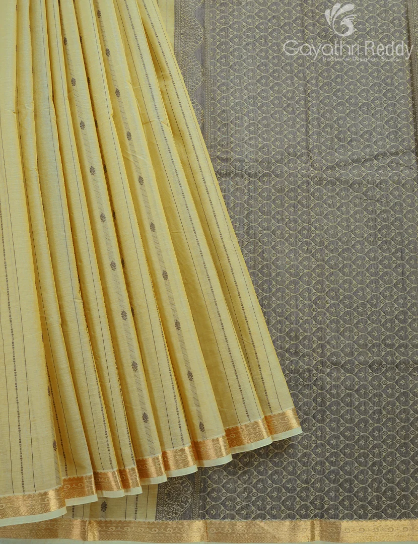 PURE KANCHI COTTON RICH PALLU-KC3069