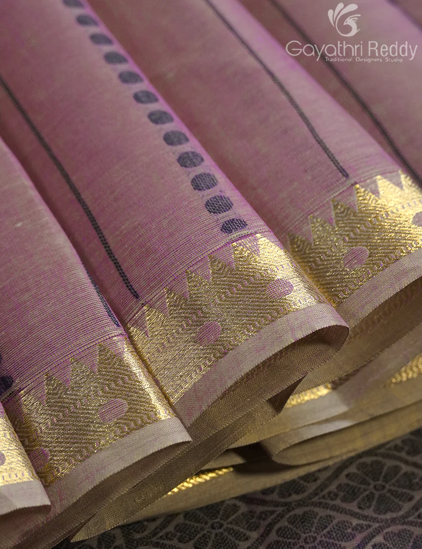 PURE KANCHI COTTON RICH PALLU-KC3073 - Image 4