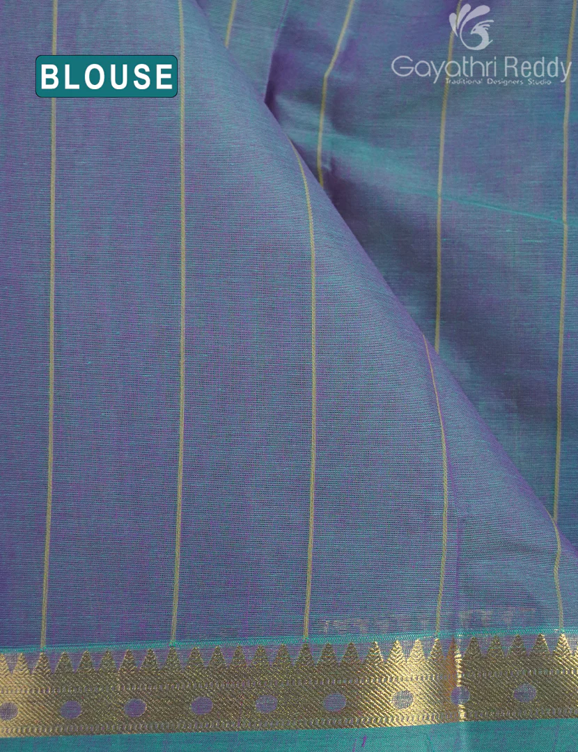 PURE KANCHI COTTON RICH PALLU-KC3074 - Image 3
