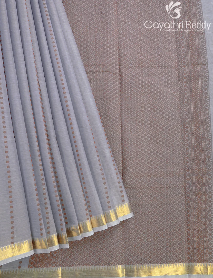 PURE KANCHI COTTON RICH PALLU-KC3085