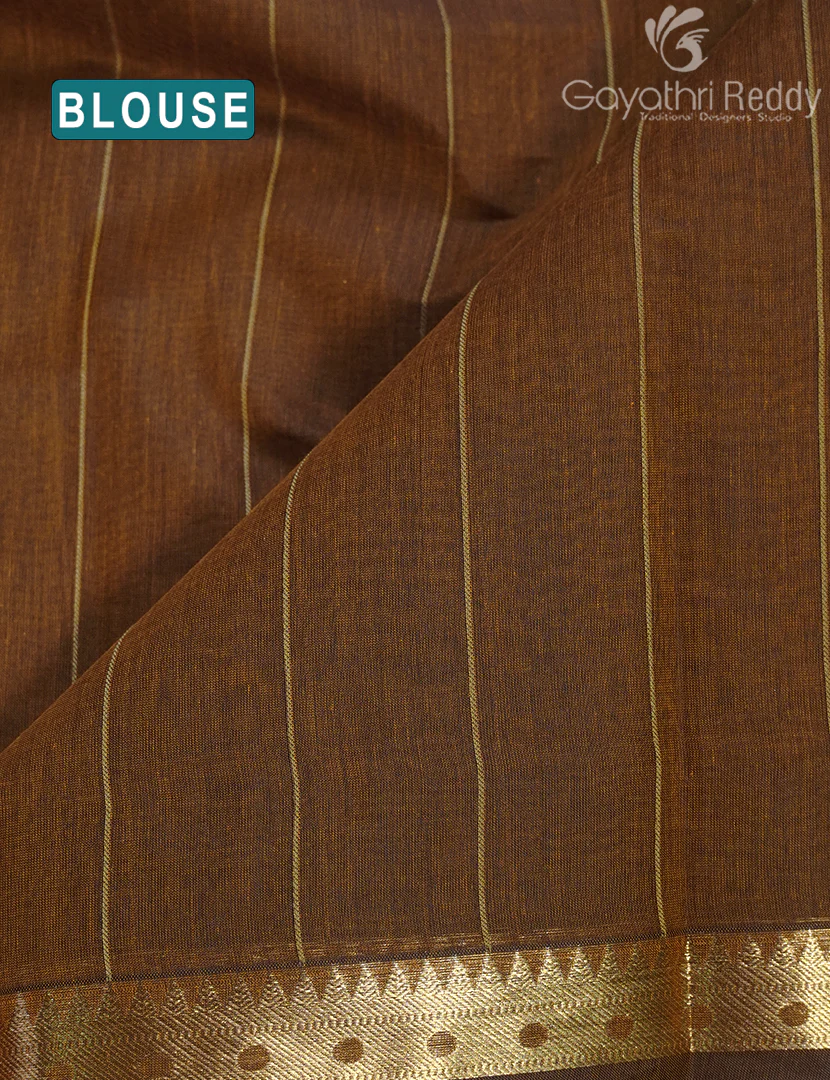 PURE KANCHI COTTON RICH PALLU-KC3086 - Image 3