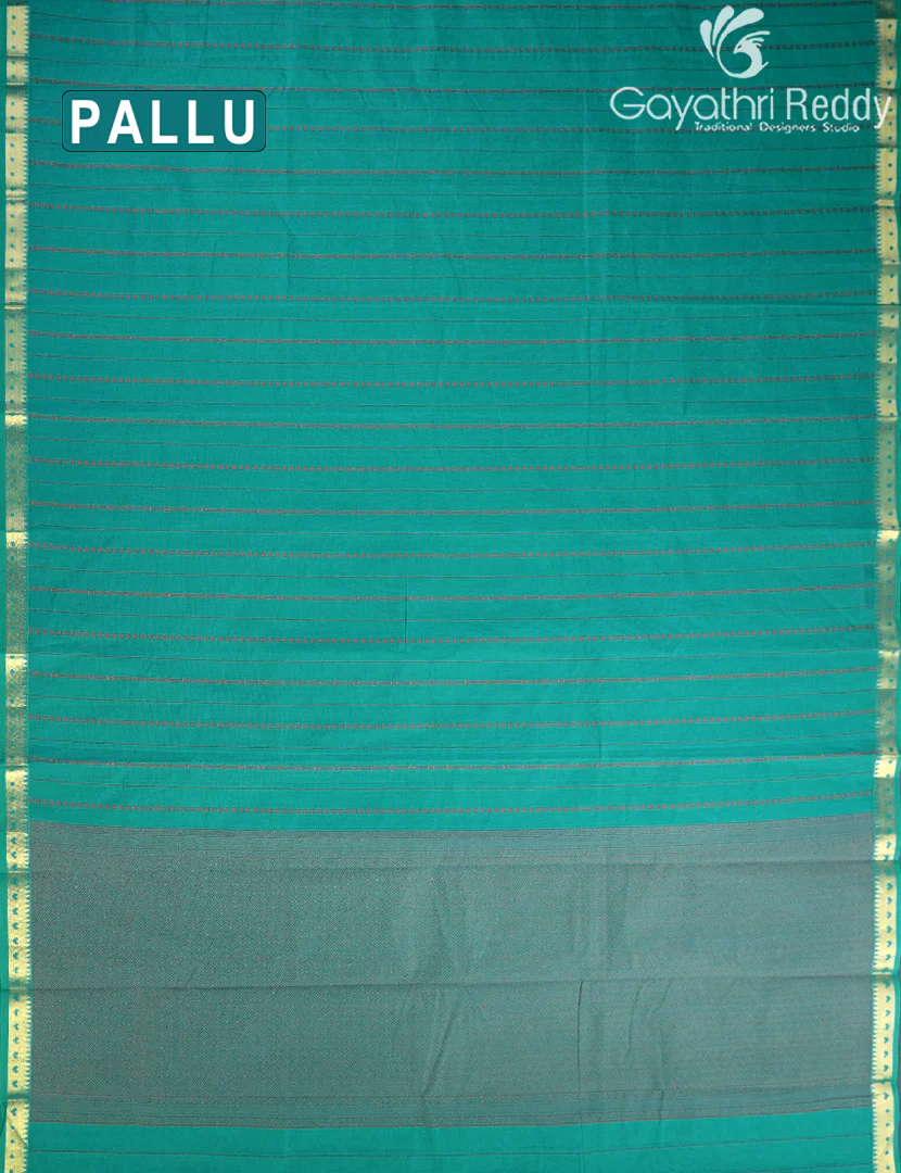 PURE KANCHI COTTON RICH PALLU-KC3090 - Image 2