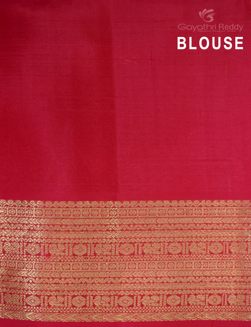 PURE KANCHI IKKAT PATTU-IP547 - Image 3