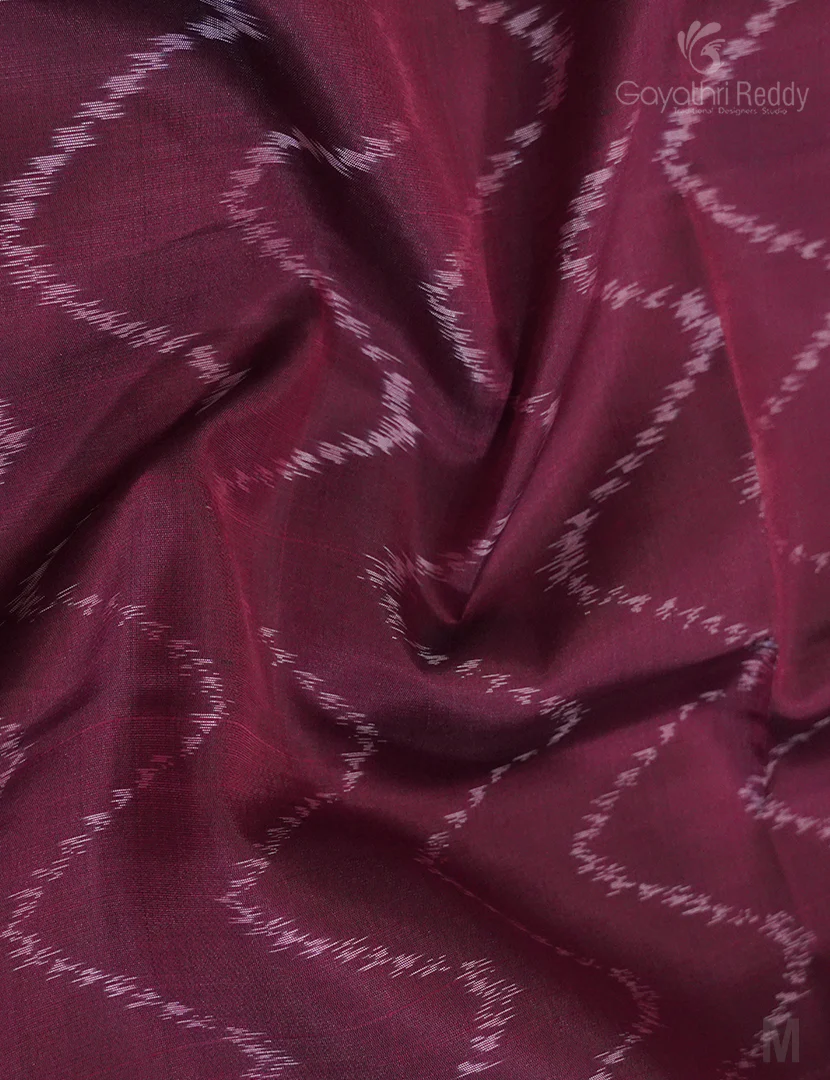 PURE KANCHI IKKAT PATTU-IP632 - Image 5