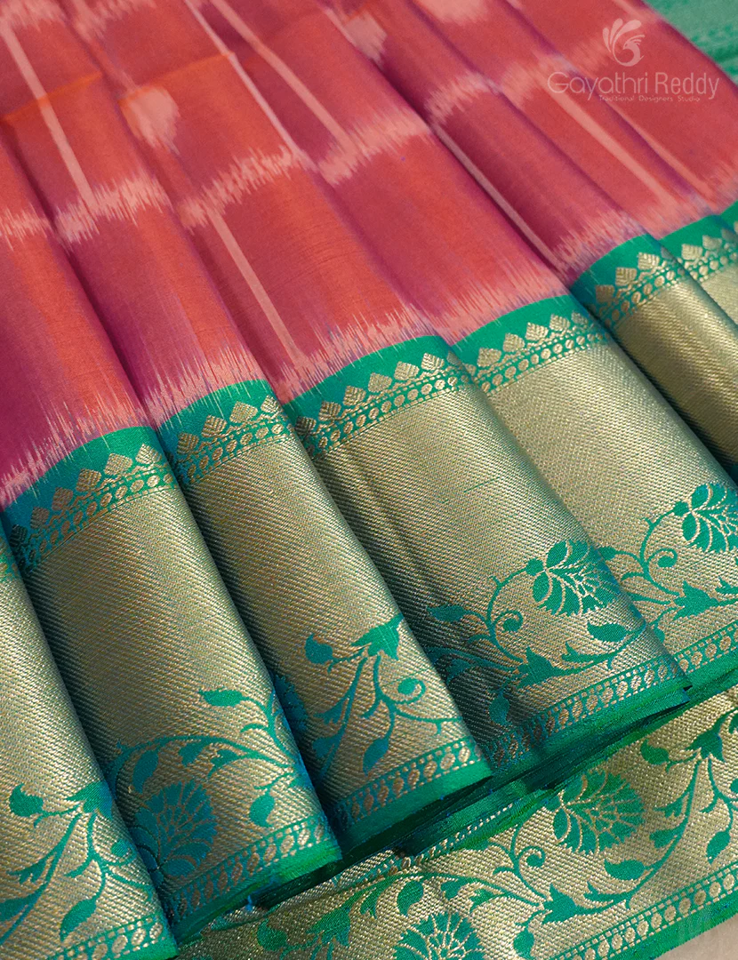 PURE KANCHI IKKAT PATTU-IP649 - Image 3