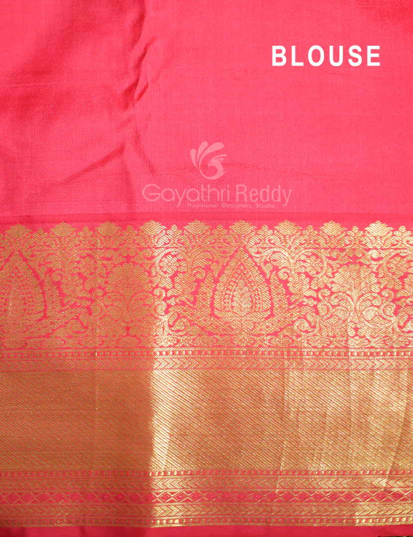 PURE KANCHI KALAMKARI PRINTED-KP5347 - Image 3