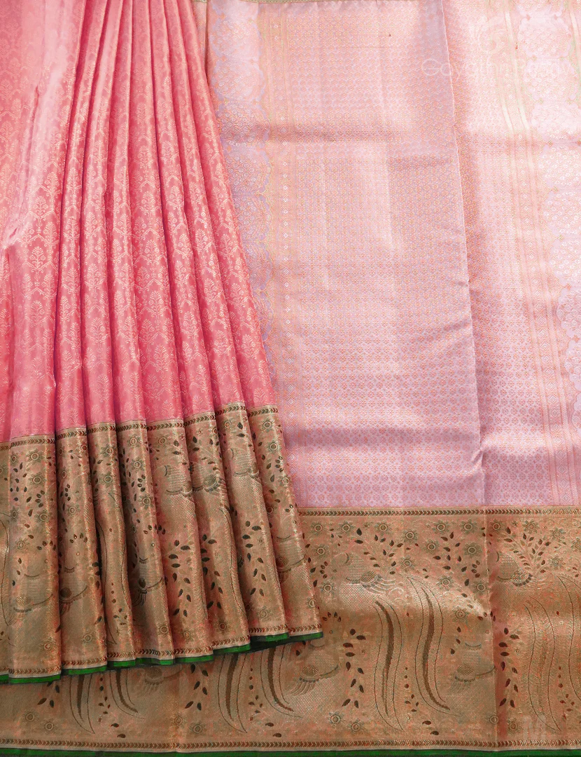 PURE KANCHI PATTU (4.G) BRIDAL SAREE-BKP1880