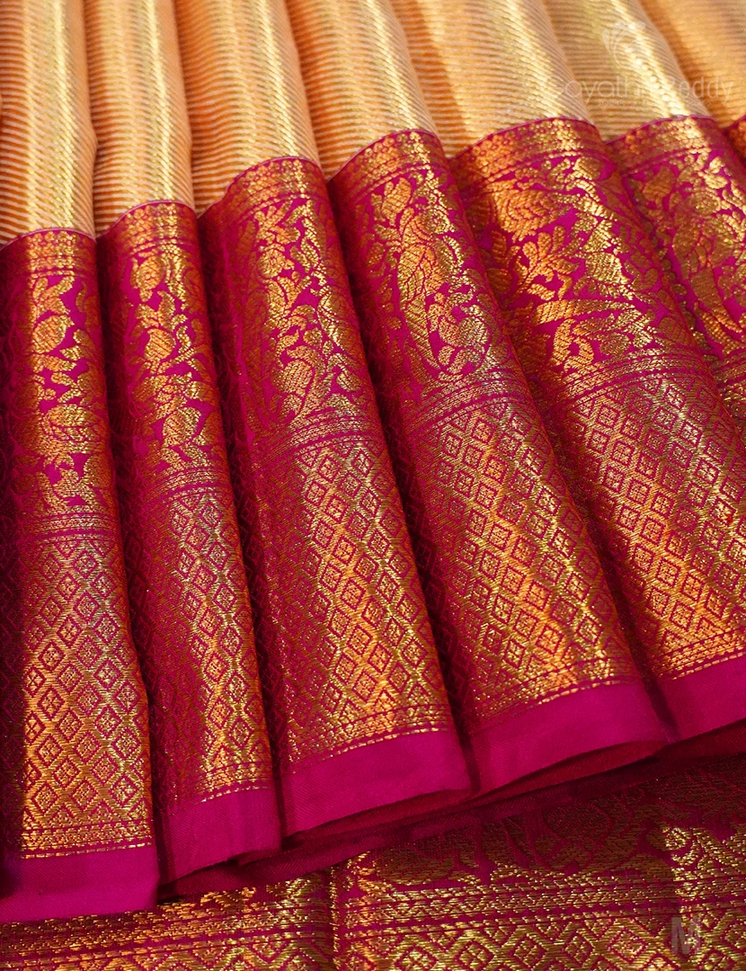 PURE KANCHI (4.G) BRIDAL PATTU SAREE-BKP1891 - Image 3