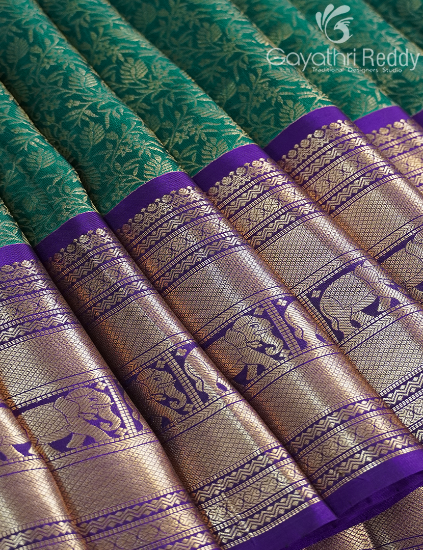 PURE KANCHI PATTU BROCADE-KP8540 - Image 4