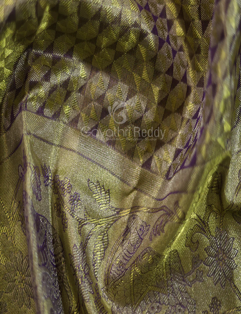 PURE KANCHI PATTU LEHENGA-KPL631 - Image 3