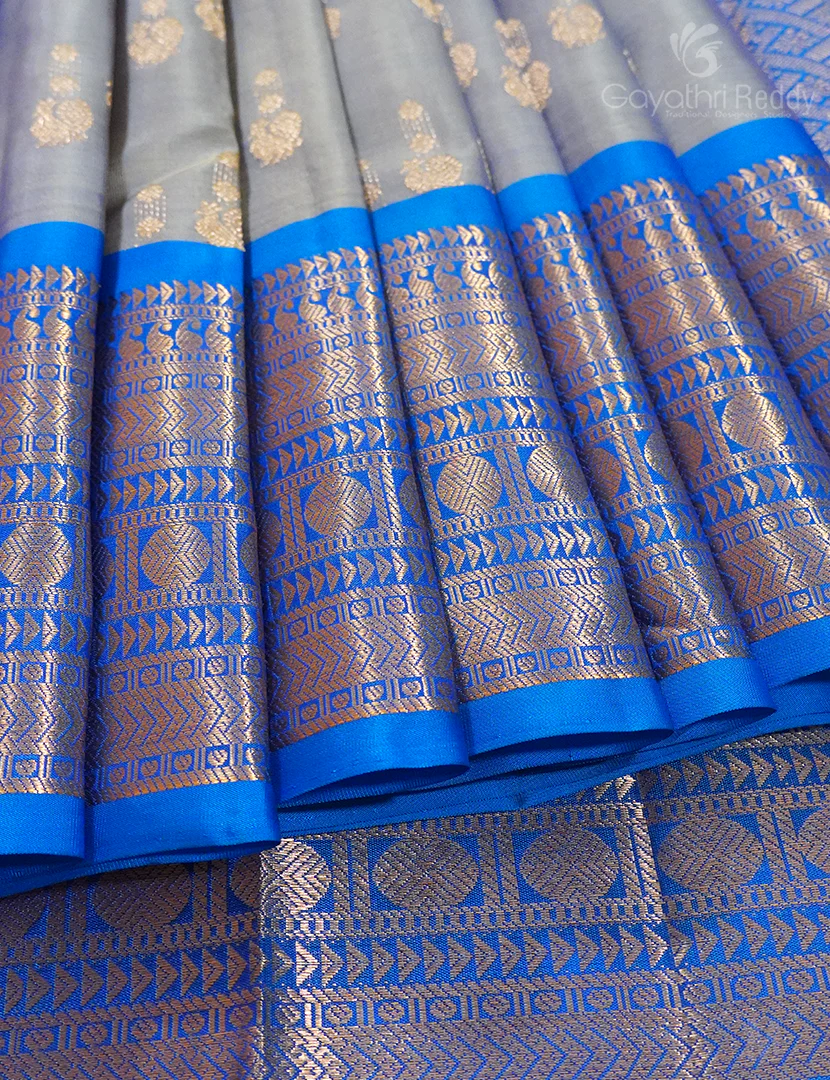 PURE KANCHI PATTU MEDIUM BORDER-KP7346 - Image 3