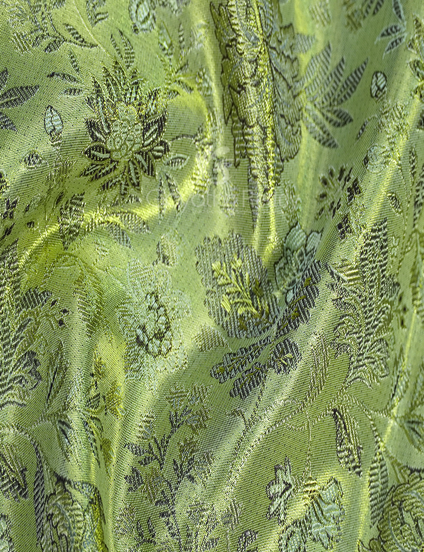 PURE KANCHI PATTU PAVADA(FREE SIZE)-KPL778 - Image 3
