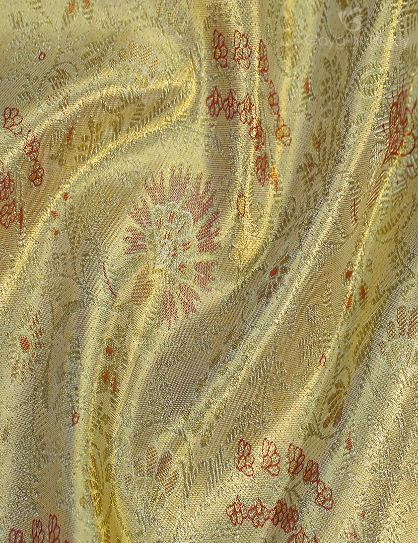PURE KANCHI PATTU PAVADA(FREE SIZE)-KPL801 - Image 3