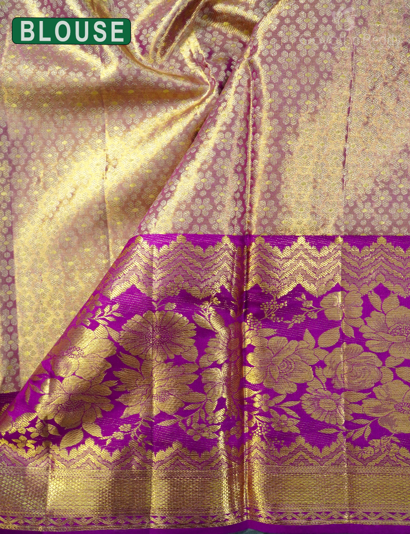 PURE KANCHI PATTU PAVADA(FREE SIZE)-KPL823 - Image 2