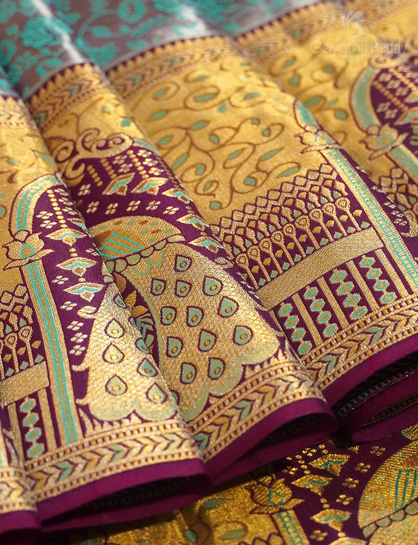 PURE KANCHI TISSUE PATTU-KP7042 - Image 3