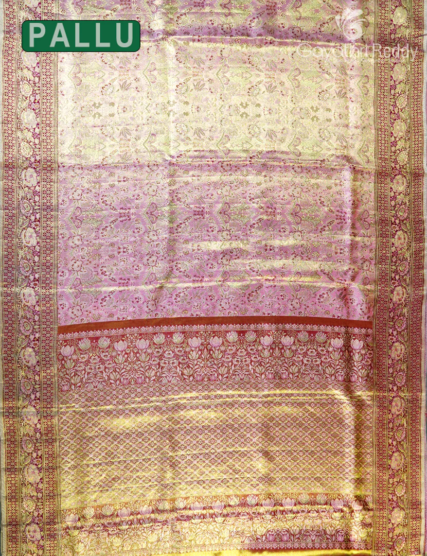 PURE KANCHI TISSUE SAREE-KP8564 - Image 3