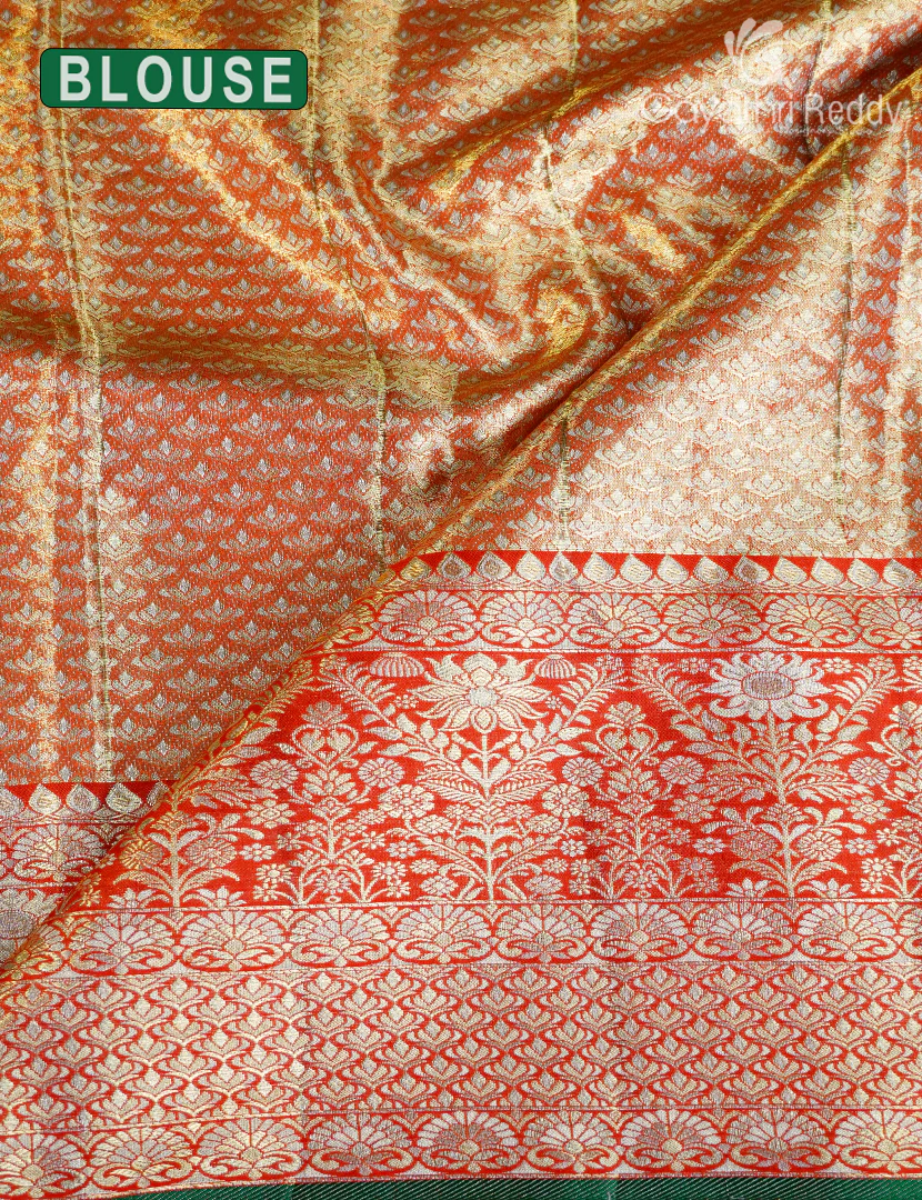 PURE KANCHI TISSUE SAREE-KP8570 - Image 3