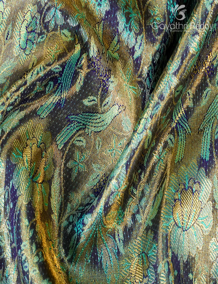 PURE KANCHI TISSUE SAREE-KP8574 - Image 5