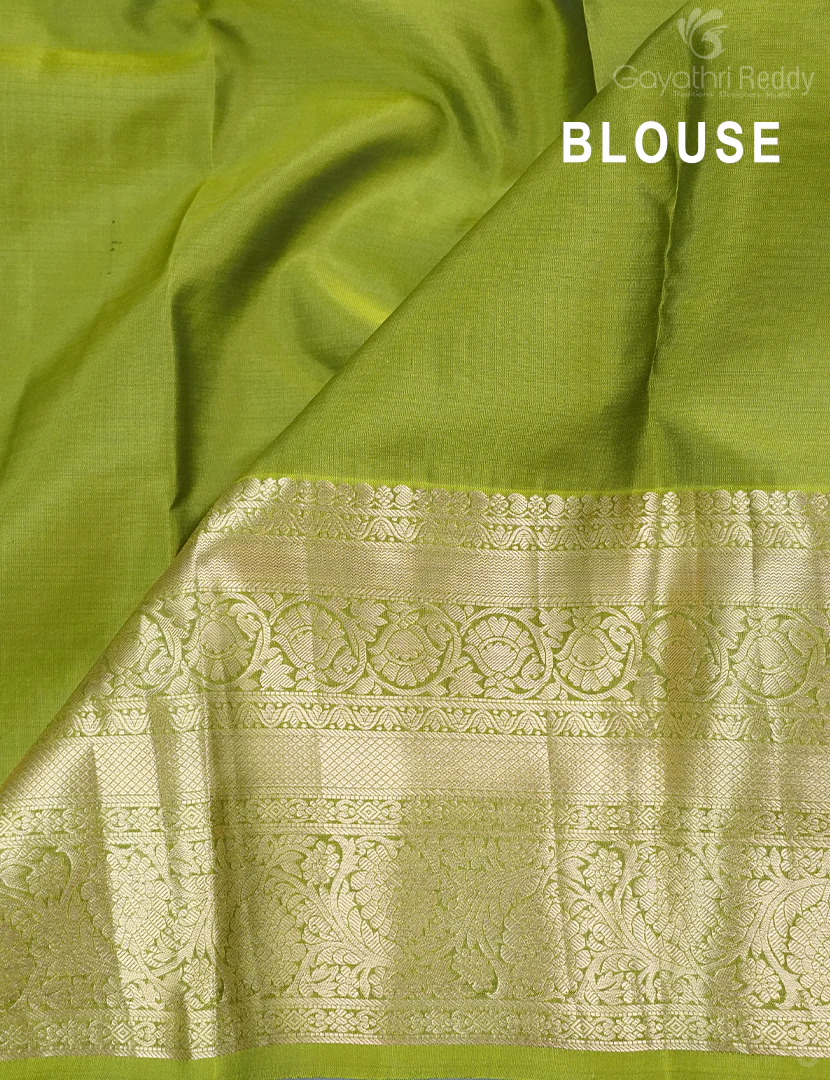 PURE KANCHI VINTAGE SAREE-PKV108 - Image 3
